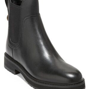 Cole Haan Greenwich Waterproof Chelsea Boot (Women) Black Size 6B